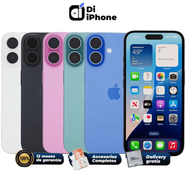 iPhone 16 – Exhibición